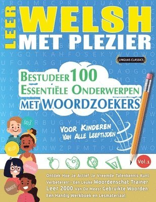 bokomslag Leer Welsh Met Plezier - Voor Kinderen