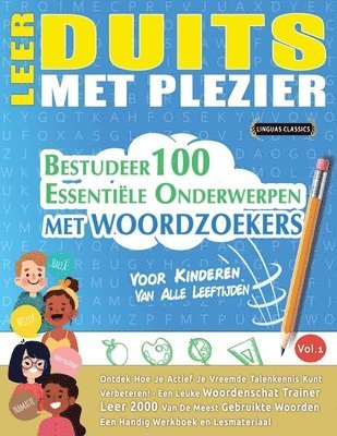 bokomslag Leer Duits Met Plezier - Voor Kinderen