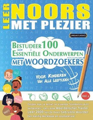 bokomslag Leer Noors Met Plezier - Voor Kinderen