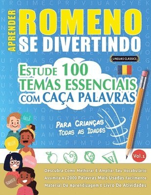bokomslag Aprender Romeno Se Divertindo! - Para Crianças