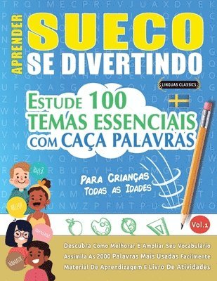 bokomslag Aprender Sueco Se Divertindo! - Para Crianas