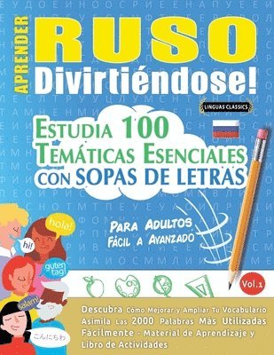 bokomslag Aprender Ruso Divirtindose! - Para Adultos