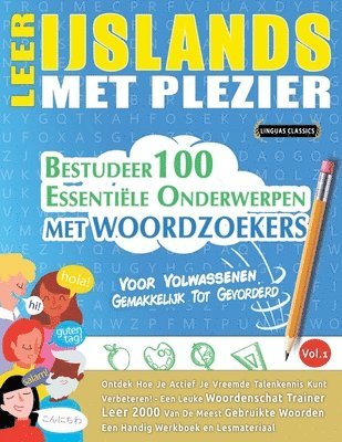 Leer Ijslands Met Plezier - Voor Volwassenen 1