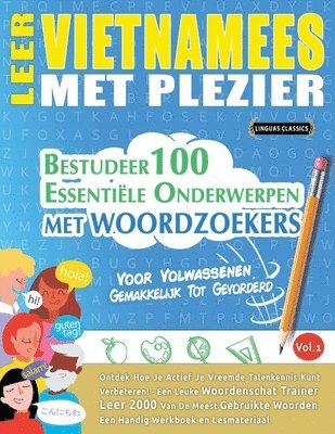 Leer Vietnamees Met Plezier - Voor Volwassenen 1