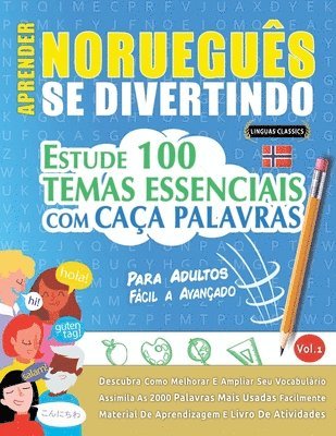 bokomslag Aprender Norueguês Se Divertindo! - Para Adultos