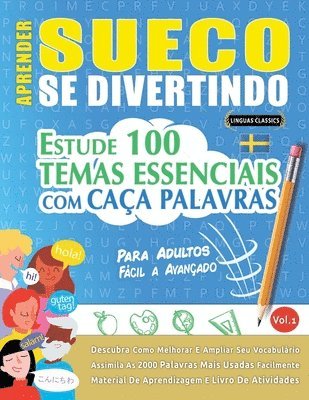 bokomslag Aprender Sueco Se Divertindo! - Para Adultos