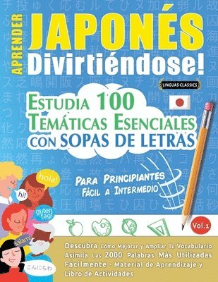 bokomslag Aprender Japons Divirtindose! - Para Principiantes