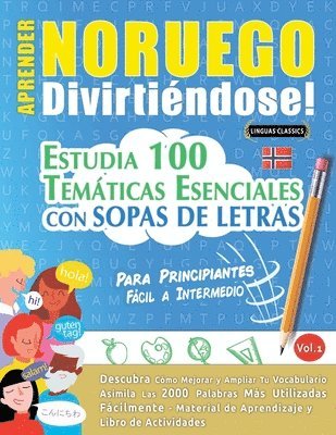 bokomslag Aprender Noruego Divirtiéndose! - Para Principiantes