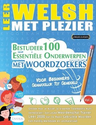 bokomslag Leer Welsh Met Plezier - Voor Beginners