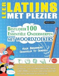 bokomslag Leer Latijns Met Plezier - Voor Beginners