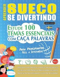 bokomslag Aprender Sueco Se Divertindo! - Para Principiantes