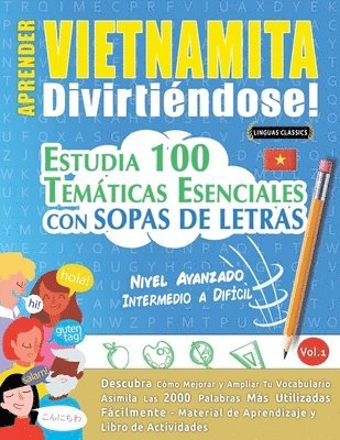 bokomslag Aprender Vietnamita Divirtiéndose! - Nivel Avanzado