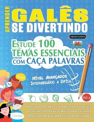 bokomslag Aprender Galês Se Divertindo! - Nível Avançados