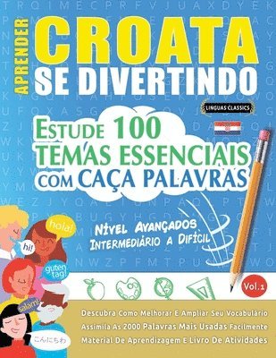 bokomslag Aprender Croata Se Divertindo! - Nível Avançados