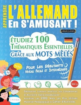 bokomslag Apprendre l'Allemand En s'Amusant - Pour Les Débutants