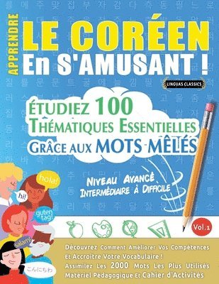 bokomslag Apprendre Le Coréen En s'Amusant - Niveau Avancé