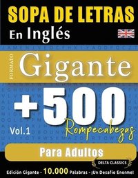 bokomslag Sopa de Letras En Inglés Formato Gigante