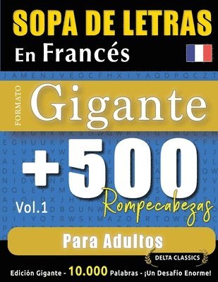 bokomslag Sopa de Letras En Francés Formato Gigante