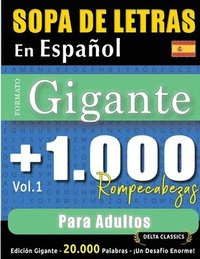 bokomslag Sopa de Letras En Español Formato Gigante