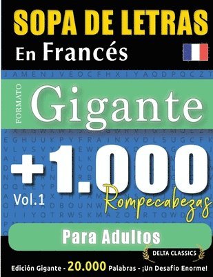 bokomslag Sopa de Letras En Francés Formato Gigante