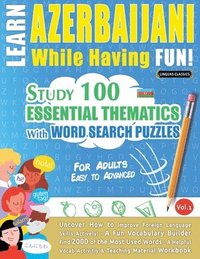 bokomslag Learn Azerbaijani While Having Fun! - For Adults