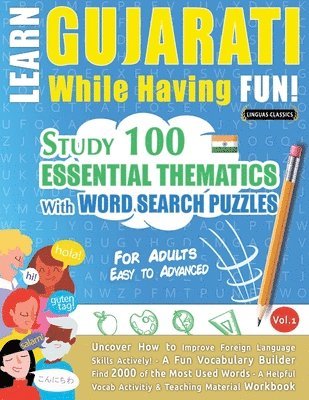 bokomslag Learn Gujarati While Having Fun! - For Adults