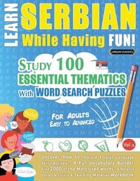 bokomslag Learn Serbian While Having Fun! - For Adults