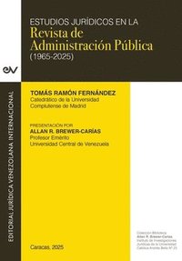 bokomslag Estudios Jurídicos En La Revista de Administración Públlica 1965-2025