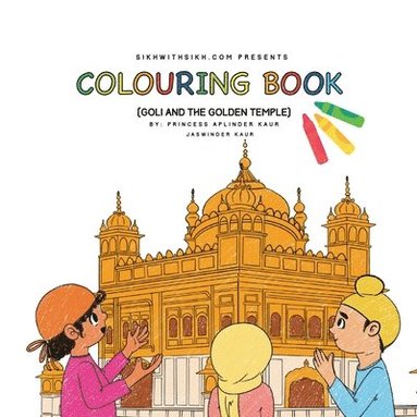 bokomslag Colouring Book - Goli and The Golden Temple