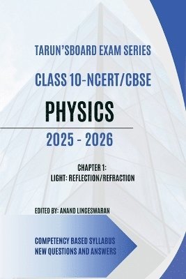 bokomslag Tarun's Board Exam Series Class 10 Ncert Cbse Physics 2025-2026