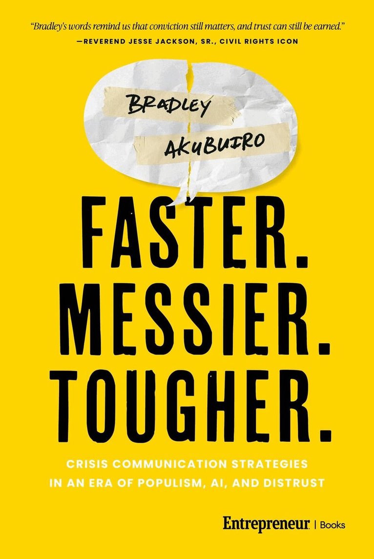 Bradley Akubuiro - Faster. Messier. Tougher., Inbunden