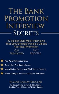 bokomslag Bank Promotion Interview Secrets