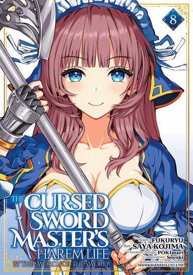 Fukuryu - Cursed Sword Master's Harem Life: By the Sword, For the Sword Vol. 8, Häftad