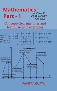bokomslag Mathematics for class 12 (CBSE & CUET) Part-1