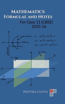 bokomslag Mathematics Formulae and Notes: Class 11 (CBSE)