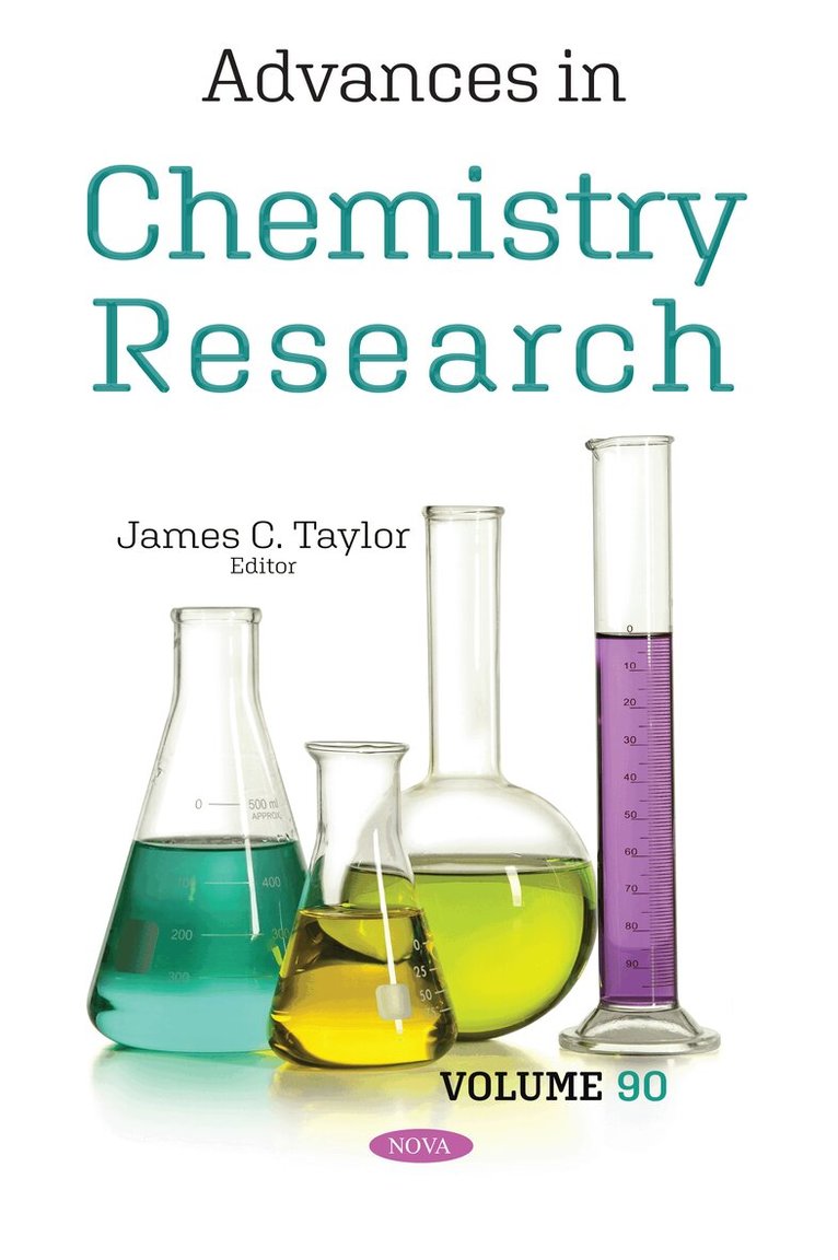 James C. Taylor - Advances in Chemistry Research. Volume 90, Inbunden