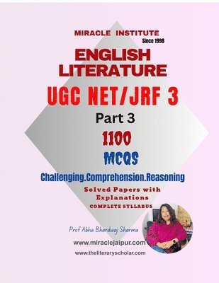 English Literature UGC NET JRF 3