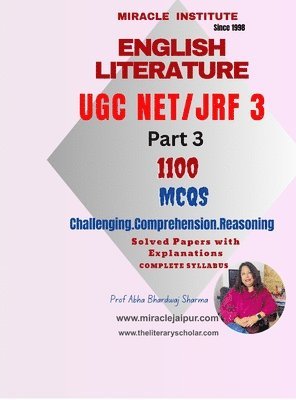 English Literature UGC NET JRF 3