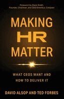 David Alsop, Ted Forbes - Making HR Matter, Häftad