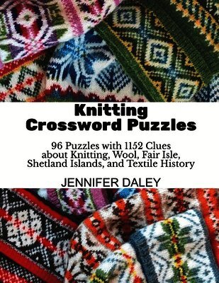 Jennifer Daley - Knitting Crossword Puzzles, Häftad