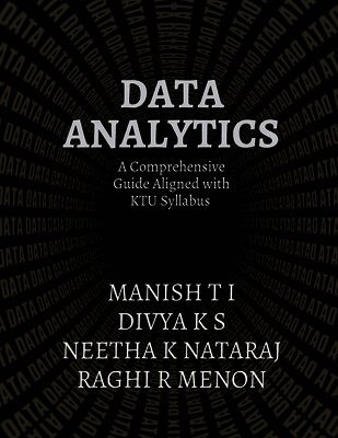 Divya K S, Manish T I, Neetha K Nataraj Raghi R Menon - Data Analytics, Häftad