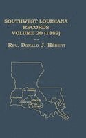Donald Hebert - Southwest Louisiana Records Volume 20 (XX) 1889, Inbunden