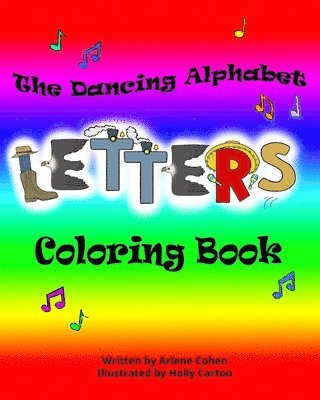 Dancing Alphabet Letters Coloring Book