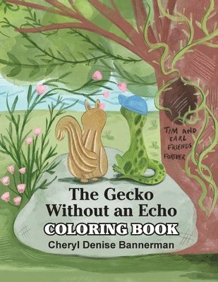 bokomslag The Gecko Without an Echo Coloring Book