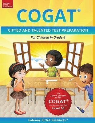 bokomslag COGAT Test Prep Grade 4 Level 10
