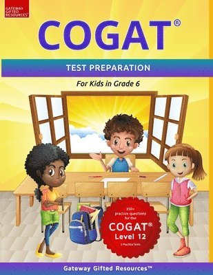 bokomslag COGAT Test Prep Grade 6 Level 12