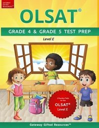 bokomslag OLSAT Grade 4 & Grade 5 Test Prep Level E: 3 Practice Tests for the OLSAT Level E