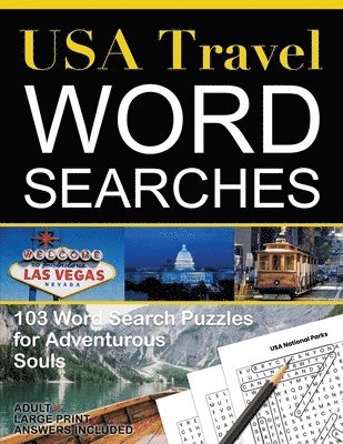 bokomslag USA Travel Word Searches