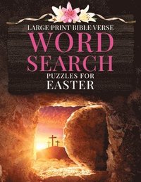 bokomslag Large Print Bible Verse Word Search Puzzles for Easter