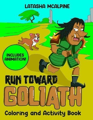 Run Toward Goliath Animated Coloring and Activity Book 1